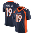 D.Broncos #19 Marvin Mims Jr. Player Navy Vapor Untouchable Limited Game Kdoa Stitched Jerseys