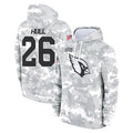 A.Cardinals #26 Evan Hull Player Arctic Camo Limited Salute to Service Pullover Hoodies Game Kdoa Stitched Jerseys