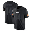 C.Bears #14 Kalif Raymond Player Black Impact Limited Game Kdoa Stitched Jerseys