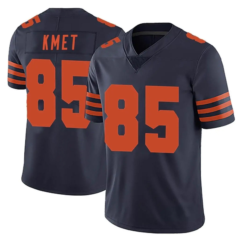 C.Bears #85 Cole Kmet Player Navy Blue Alternate Vapor Untouchable Limited Kdoa Stitched Jerseys
