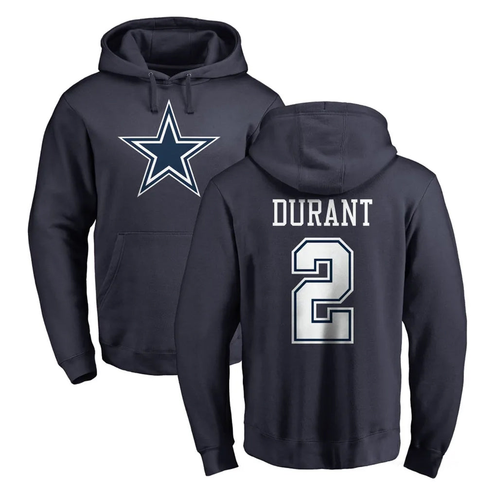 D.Cowboys #2 Cobie Durant Player Navy Pullover Hoodies Limited Xdoa Stitched Jerseys