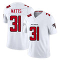 A.Falcons #31 Xavier Watts Player White Team Color Vapor F.U.S.E. Limited Kdoa Stitched Jerseys