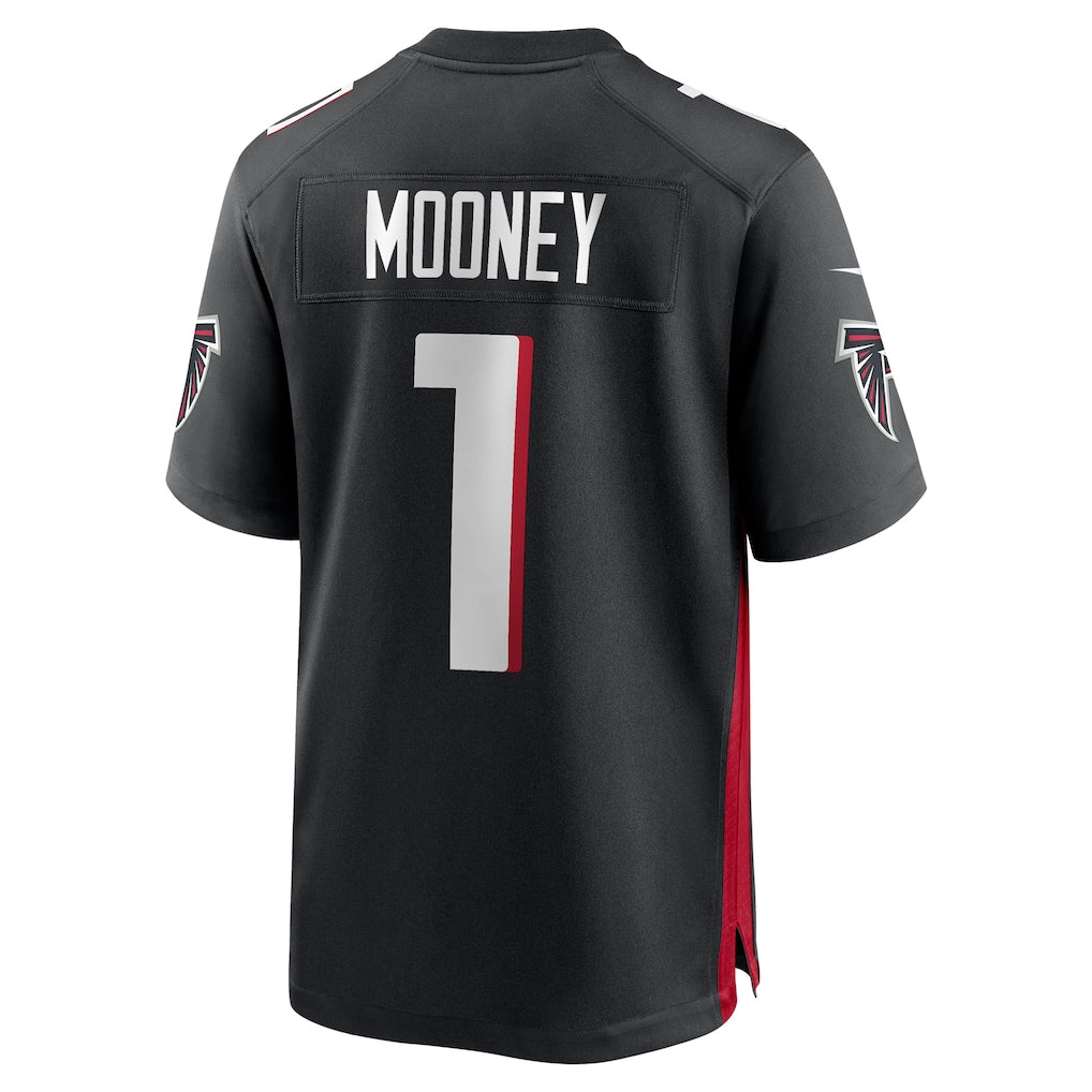 Kdoa A.Falcons #1 Darnell Mooney Black Game Retired Player Jersey