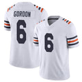 C.Bears #6 Kyler Gordon Player White Classic Vapor Limited Home Game Kdoa Stitched Jerseys