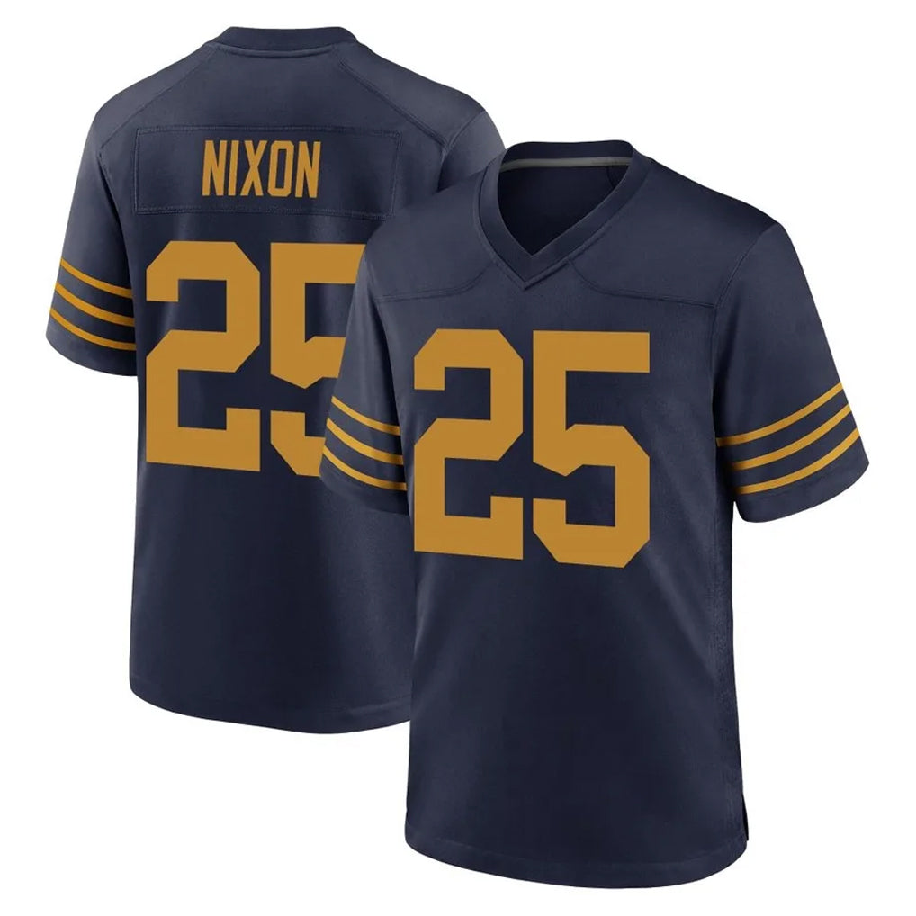 GB.Packers #25 Keisean Nixon Player Navy The 1923 Classic Home Game Kdoa Stitched Jerseys