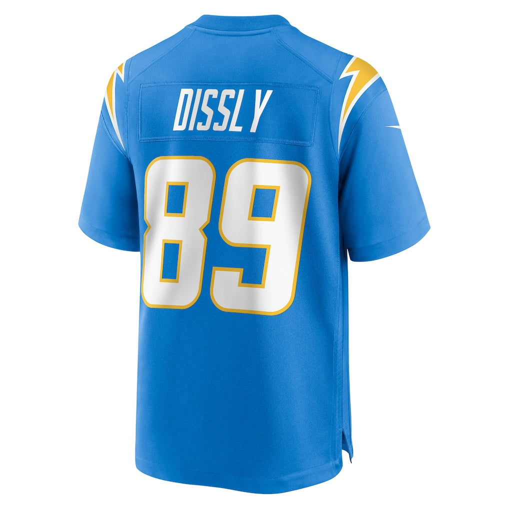 Kdoa LA.Chargers #89 Will Dissly Powder Blue Team Game Jersey