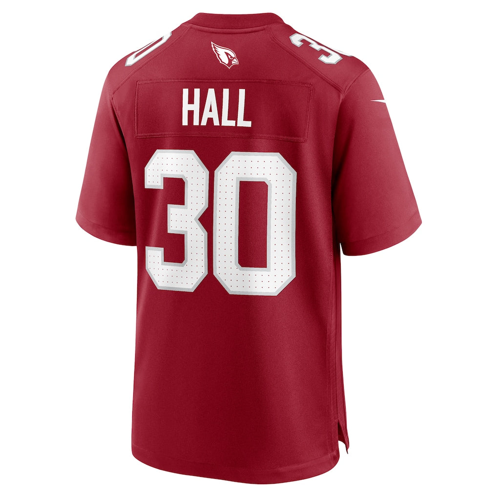 Kdoa A.Cardinals #30 Darren Hall Cardinal Team Game Jersey