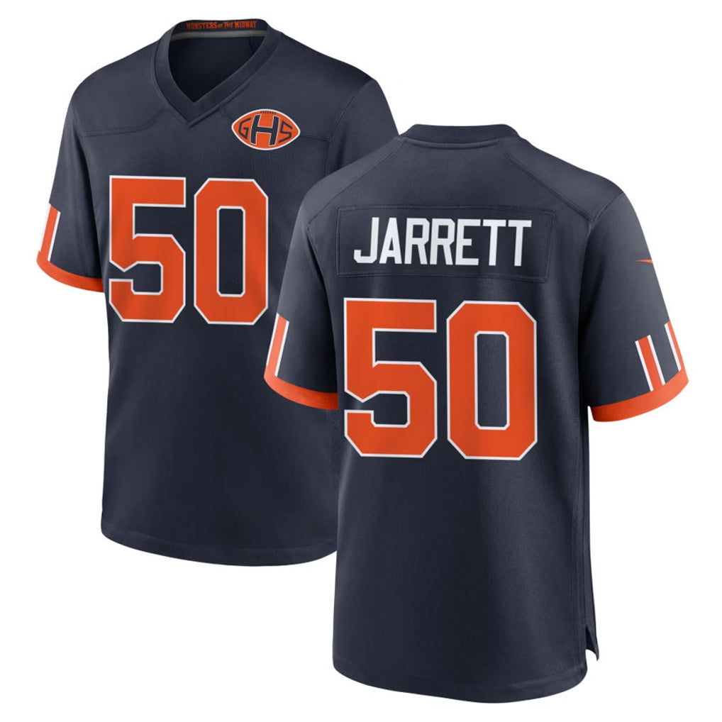 C.Bears #50 Grady Jarrett Player Navy 2026 Rivalries Collection Home Game Kdoa Stitched Jerseys