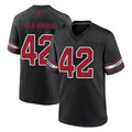 A.Cardinals #42 Dadrion Taylor-Demerson Player Black Alternate Game Kdoa Stitched Jerseys