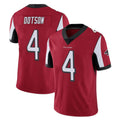A.Falcons #4 Jahan Dotson Player Red Color Vapor Untouchable Limited Home Game Kdoa Stitched Jerseys