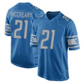 D.Lions #21 Roger McCreary Player Blue Home Game Kdoa Stitched Jerseys
