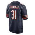 C.Bears #31 Dillon Thieneman Player Navy Home Game Kdoa Stitched Jerseys