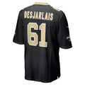 Kdoa NO.Saints #61 Drew Desjarlais Black Game Player Jersey