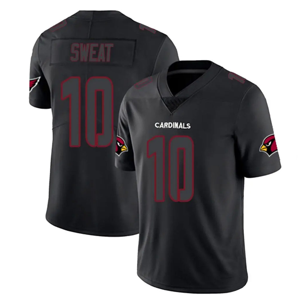 A.Cardinals #10 Josh Sweat Player Black Impact Limited Home Game Kdoa Stitched Jerseys