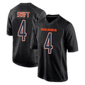 C.Bears #4 D'Andre Swift Player Carbon Black Fashion Game Kdoa Stitched Jerseys