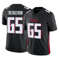 A.Falcons #65 Matthew Bergeron Player Black Vapor F.U.S.E. Limited Home Game Kdoa Stitched Jerseys