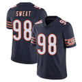 C.Bears #98 Montez Sweat Player Navy Vapor Untouchable Limited Home Game Kdoa Stitched Jerseys