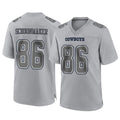 D.Cowboys #86 Luke Schoonmaker Player Gray Atmosphere Fashion Home Game Xdoa Stitched Jerseys