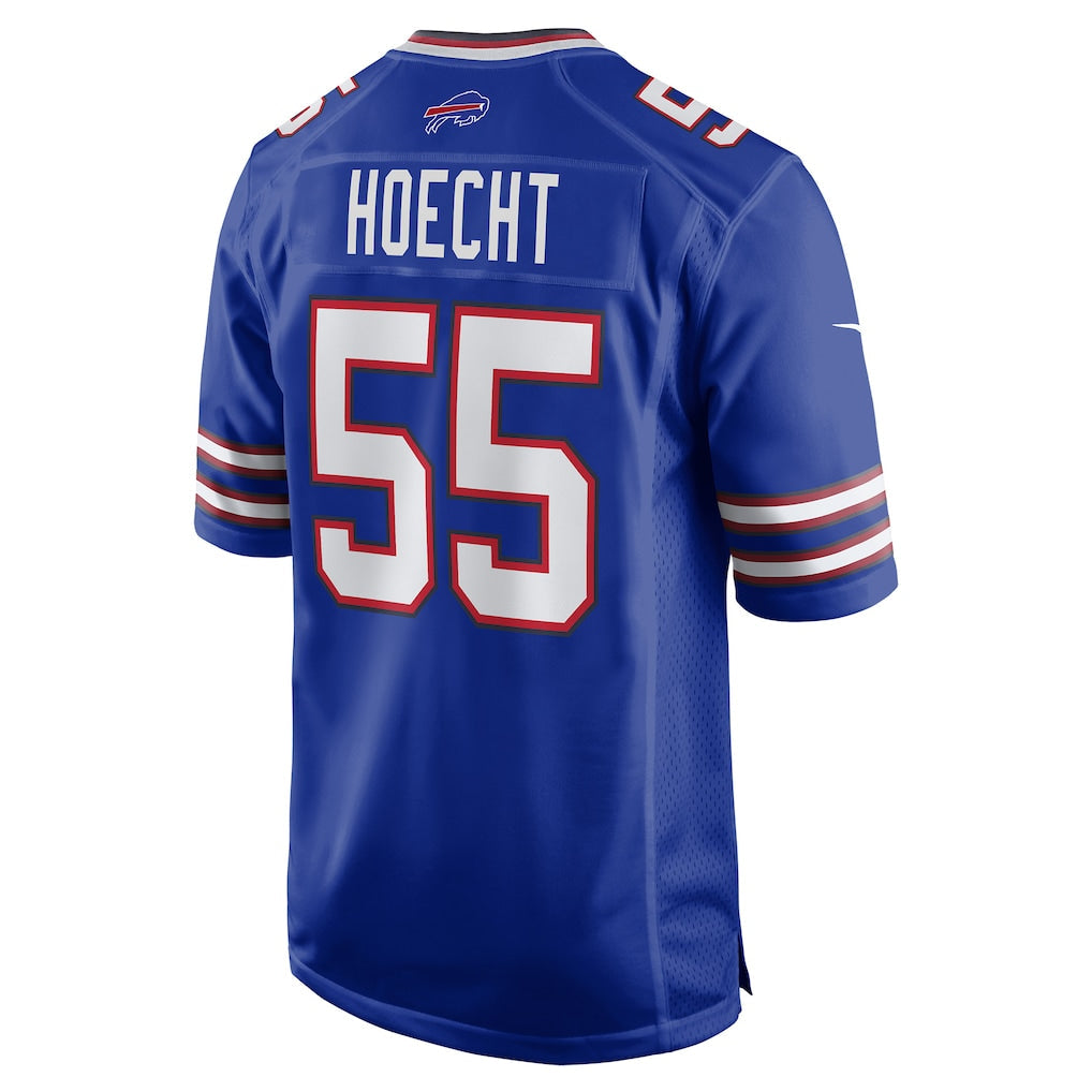 Kdoa B.Bills #55 Michael Hoecht Royal Team Game Jersey