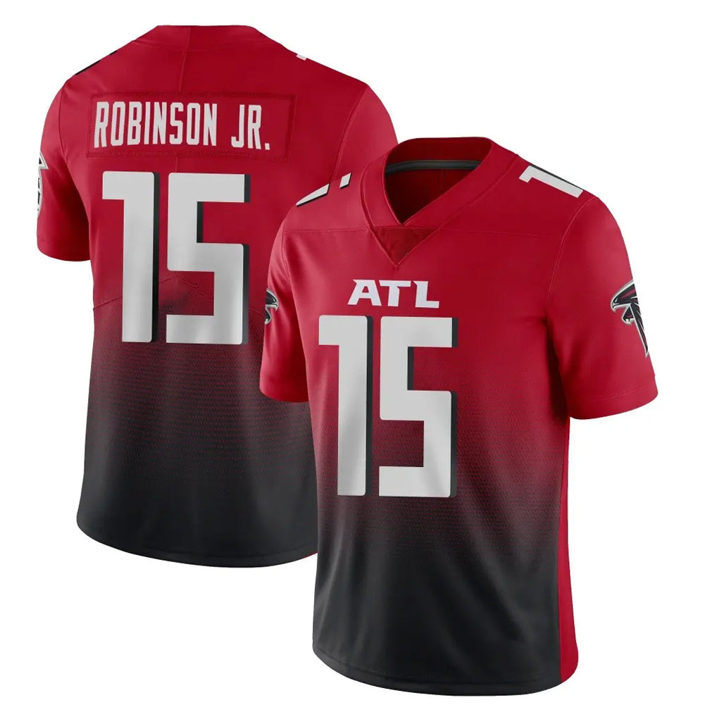 A.Falcons #15 Brian Robinson Player Red Vapor Untouchable Limited Home Game Kdoa Stitched Jerseys