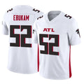 A.Falcons #52 Samson Ebukam Player White Vapor F.U.S.E. Limited Kdoa Stitched Jerseys