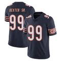 C.Bears #99 Gervon Dexter Sr. Player Navy Vapor Untouchable Limited Home Game Kdoa Stitched Jerseys