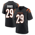 C.Bengals #29 Kyle Dugger Player Black Home Game Kdoa Stitched Jerseys