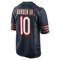 C.Bears #10 Luther Burden III Player Navy Home Game Kdoa Stitched Jerseys