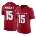 A.Cardinals #15 Gardner Minshew II Player Cardinal Vapor F.U.S.E. Limited Home Game Kdoa Stitched Jerseys
