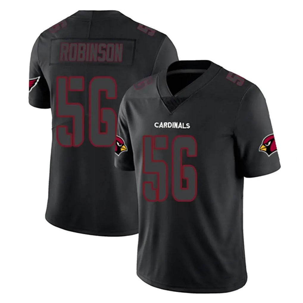 A.Cardinals #56 Darius Robinson Player Black Impact Limited Home Game Kdoa Stitched Jerseys