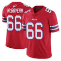 B.Bills #66 Connor McGovern Player Red Vapor Untouchable Limited Kdoa Stitched Jerseys