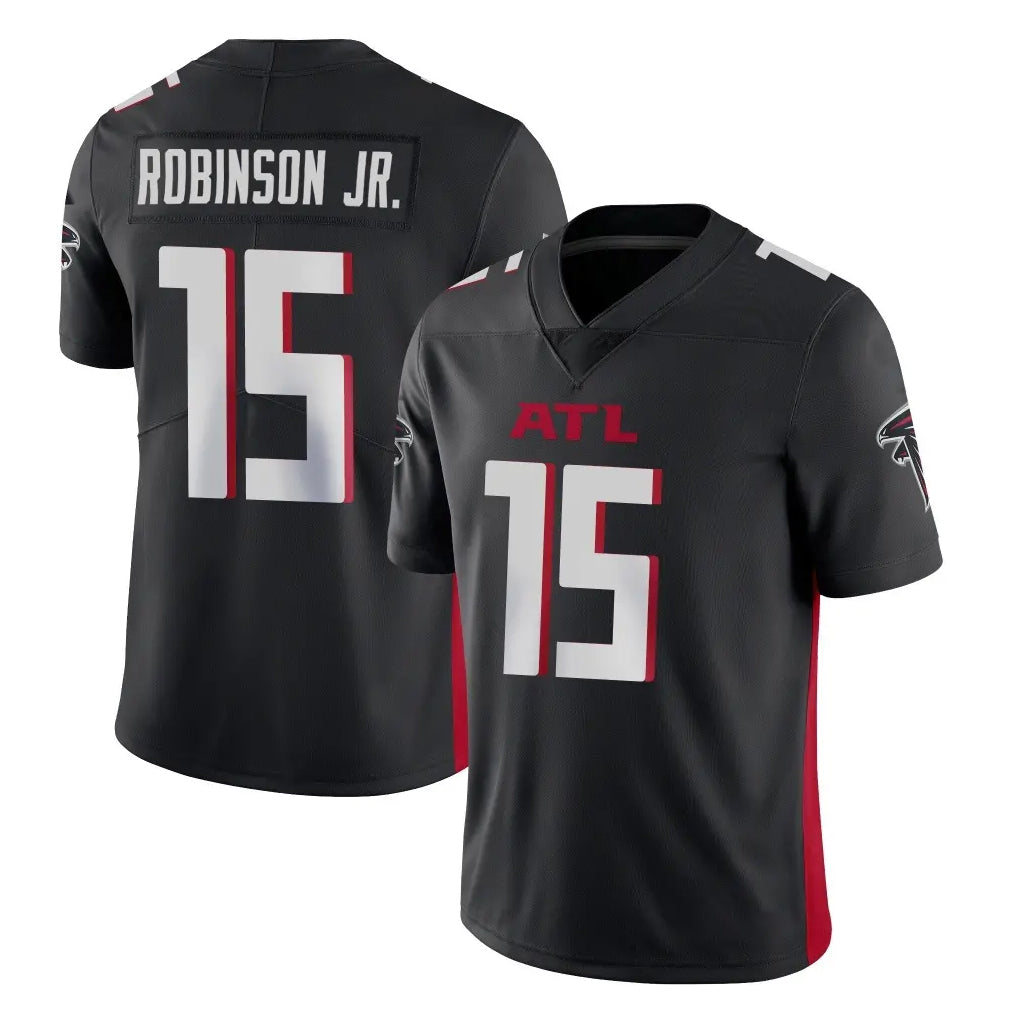 A.Falcons #15 Brian Robinson Player Black Vapor Untouchable Limited Home Game Kdoa Stitched Jerseys