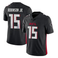 A.Falcons #15 Brian Robinson Player Black Vapor Untouchable Limited Home Game Kdoa Stitched Jerseys