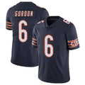 C.Bears #6 Kyler Gordon Player Navy Vapor Untouchable Limited Home Game Kdoa Stitched Jerseys