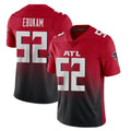 A.Falcons #52 Samson Ebukam Player Red Vapor Untouchable Limited Home Game Kdoa Stitched Jerseys