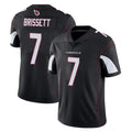 A.Cardinals #7 Jacoby Brissett Player Black Vapor Limited Home Game Kdoa Stitched Jerseys