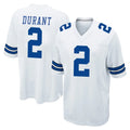 D.Cowboys #2 Cobie Durant Player White Home Game Xdoa Stitched Jerseys