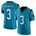 C.Panthers #3 Princely Umanmielen Player Blue Vapor Untouchable Limited Game Kdoa Stitched Jerseys