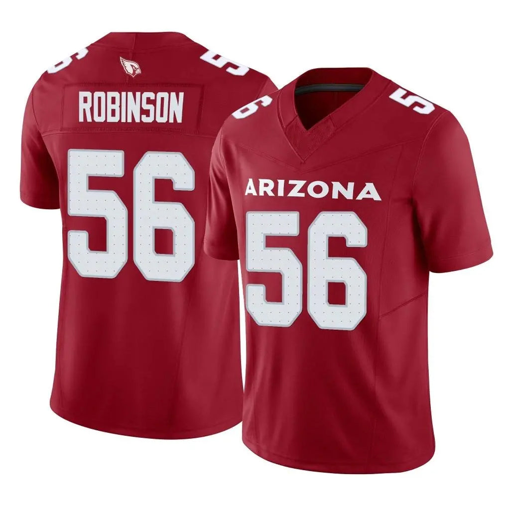 A.Cardinals #56 Darius Robinson Player Cardinal Vapor F.U.S.E. Limited Home Game Kdoa Stitched Jerseys