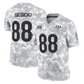 C.Bengals #88 Mike Gesicki Player Arctic Camo Salute to Service Limited Kdoa Stitched Jerseys