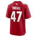 Kdoa A.Cardinals #47 Channing Tindall Cardinal Team Game Jersey