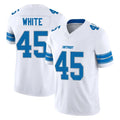 D.Lions #45 Devin White Player White Limited Vapor F.U.S.E. Alternate Home Game Kdoa Stitched Jerseys