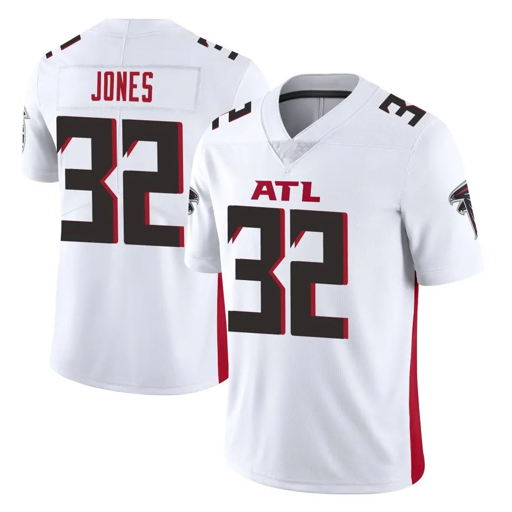 A.Falcons #32 Cash Jones Player White Vapor Untouchable Limited Home Game Kdoa Stitched Jerseys