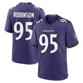 B.Ravens #95 Tavius Robinson Player Purple Limited Home Game Kdoa Stitched Jerseys