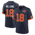 C.Bears #18 Caleb Williams Player Navy 2026 Rivalries Collection Home Game Kdoa Stitched Jerseys