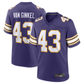 Kdoa #43 Andrew Van Ginkel Player MN.Vikings Purple Game Stitched Jerseys