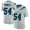 D.Lions #54 Alim McNeill Player Silver Limited 2026 Rivalries Collection Home Game Kdoa Stitched Jerseys