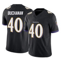 B.Ravens #40 Teddye Buchanan Player Black Vapor F.U.S.E. Limited Kdoa Stitched Jerseys