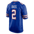 Kdoa B.Bills #2 Tyler Bass Royal Game Player Jersey