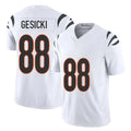 C.Bengals #88 Mike Gesicki Player White Vapor F.U.S.E. Limited Home Game Kdoa Stitched Jerseys